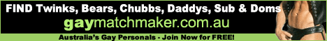 Gay MatchMaker find thousands of personal ads with Australia's largest free online gay dating service. We have chat rooms so you can meet sexy guys and couples who are looking for love, relationships and more!